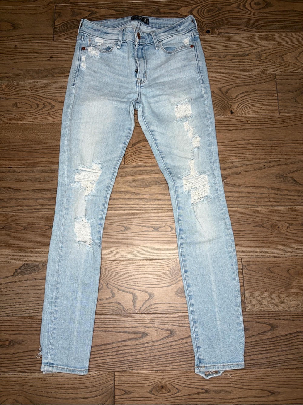 Abercrombie Harper Low Rise Super Skinny